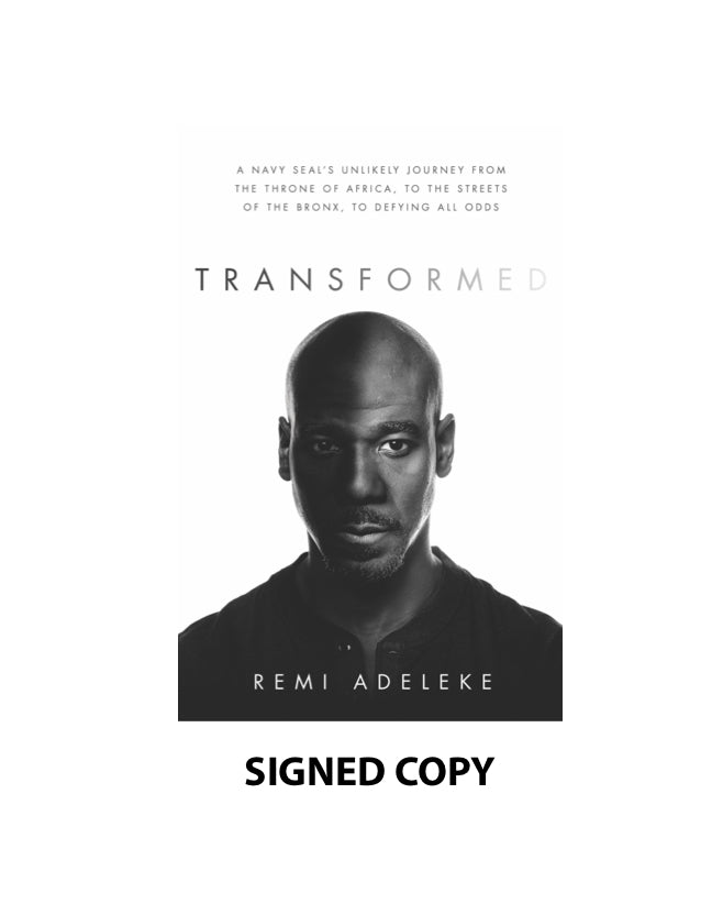 SIGNED copy of "Transformed"