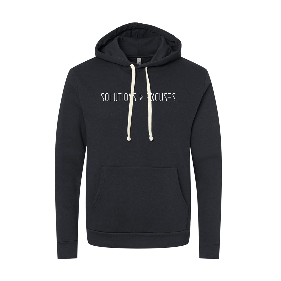 SOLUTIONS > EXCUSES Unisex Hooded Pullover